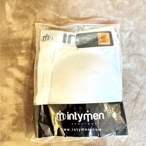 Intymen White Men's butt enhancing padded brief  Underwear